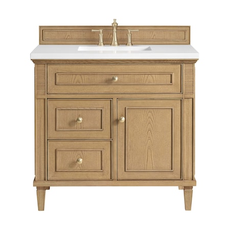 James Martin Vanities 36'' Single Vanity, Light Natural Oak 424-V36-LNO